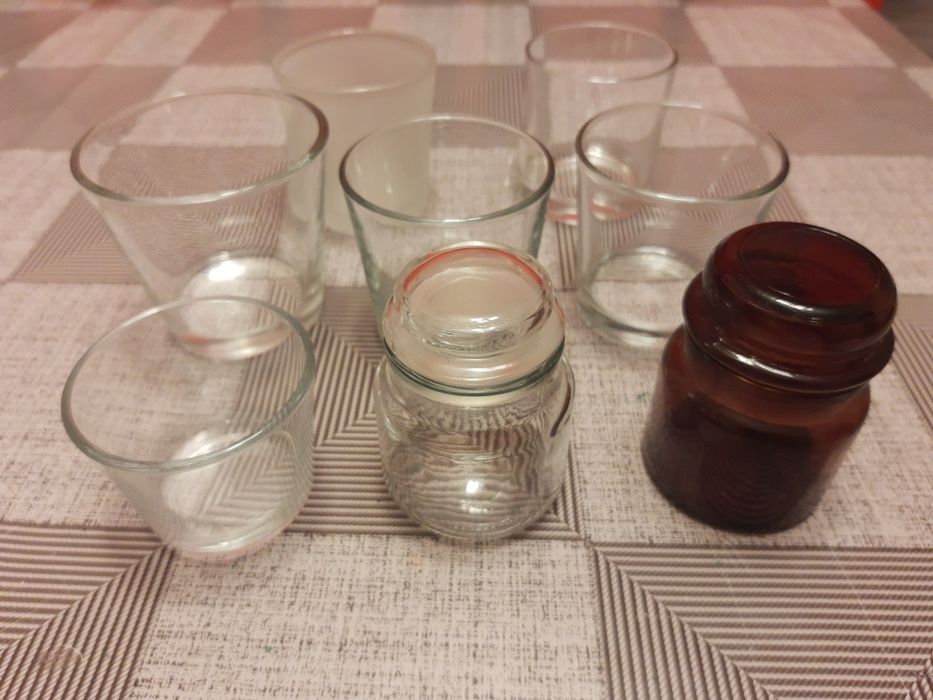 Słoiczki po świeczkach