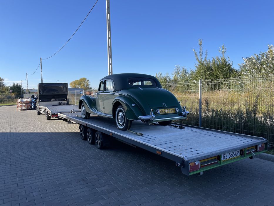 Uslugi transportowe laweta transport pojazdow samochodow NIEMCY WLOCHY