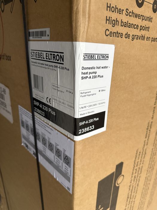 STIEBEL ELTRON SHP-A 220 Plus – pompa ciepła do CWU 220L A+ NOWA
