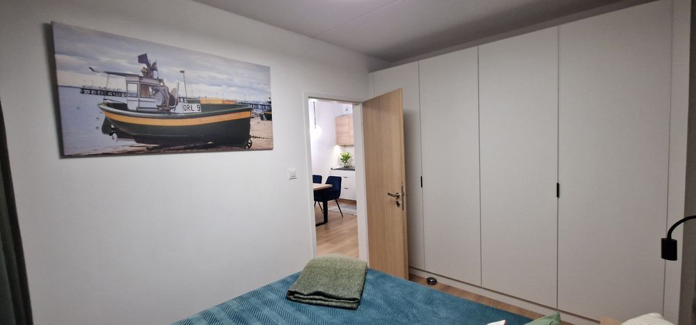 Apartament/Nocleg w Zatoka Snów z widokiem.200m do plaży.3,5h od Wawy