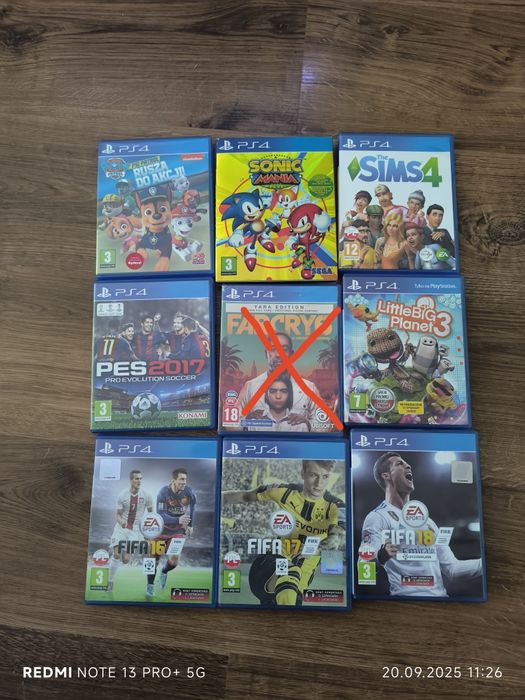 Gry PS4 na sprzedaż