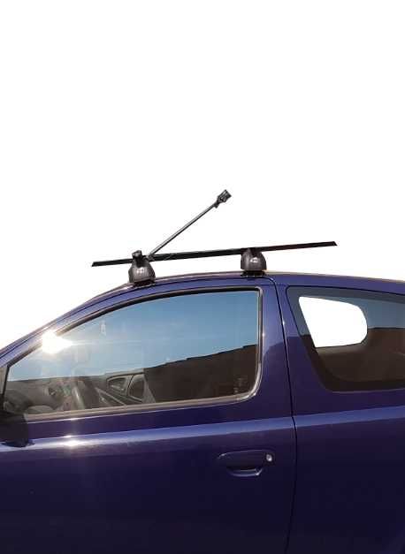 Barras Tejadilho Toyota Yaris - 120cm + Antirroubo + Suporte Thule 532 V13