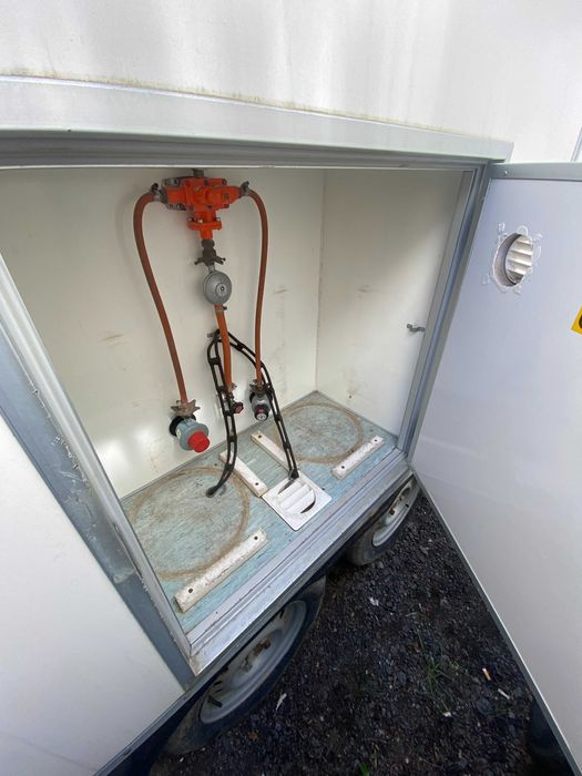 Przyczepa mieszkalna WC, prysznic, ogrzewanie, panele solarne, Alde