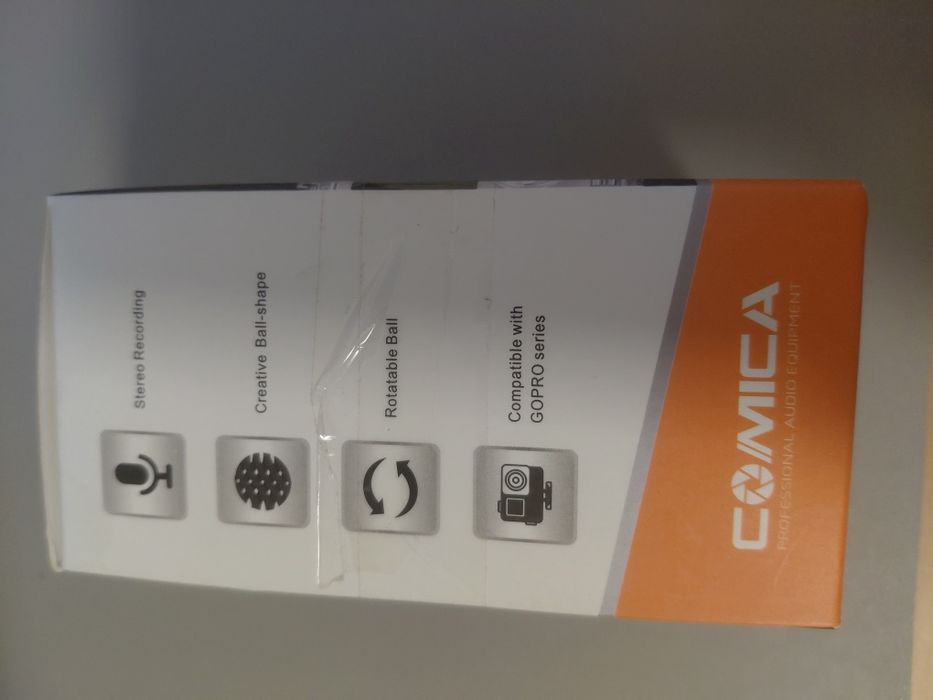 Microfone Comica para GoPro