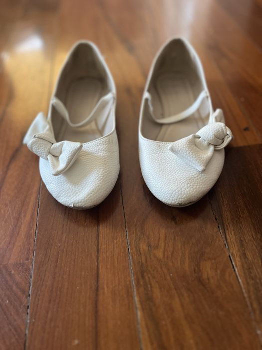 Baleriny, balerinki białe dla dziewczynki 38 RESERVED