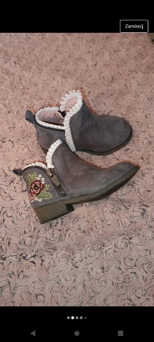 Botki dla dziewczynki