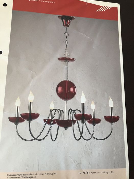 Candeeiro teto em latão vidro dark. Decorar com estilo.