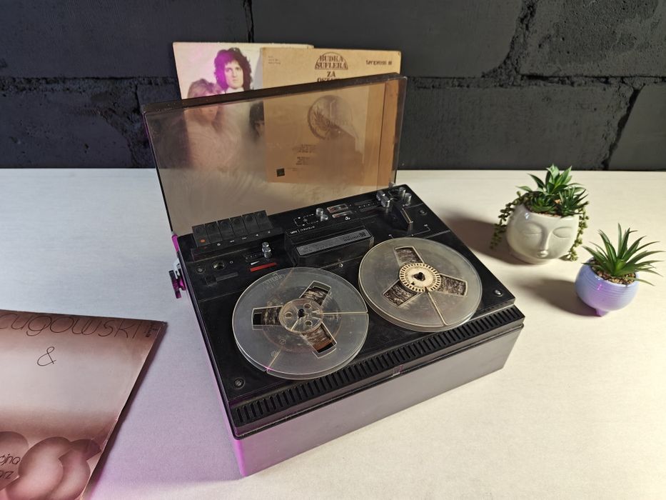 UNITRA ZRK Dama Pik Magnetofon Szpulowy