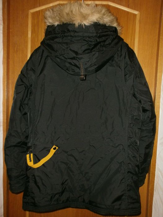 Куртка парка Parajumpers Injector, чёрная, разм. L, наш 52. ПОГ-62 см