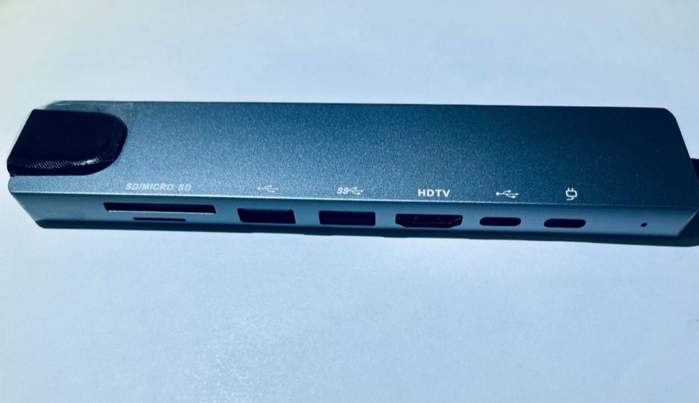 Адаптер usb-c hub 8 в 1