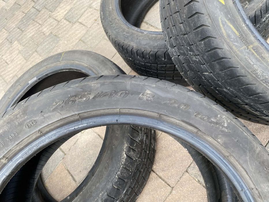 Komplet opon letnich Pirelli P Zero 265/40 R20