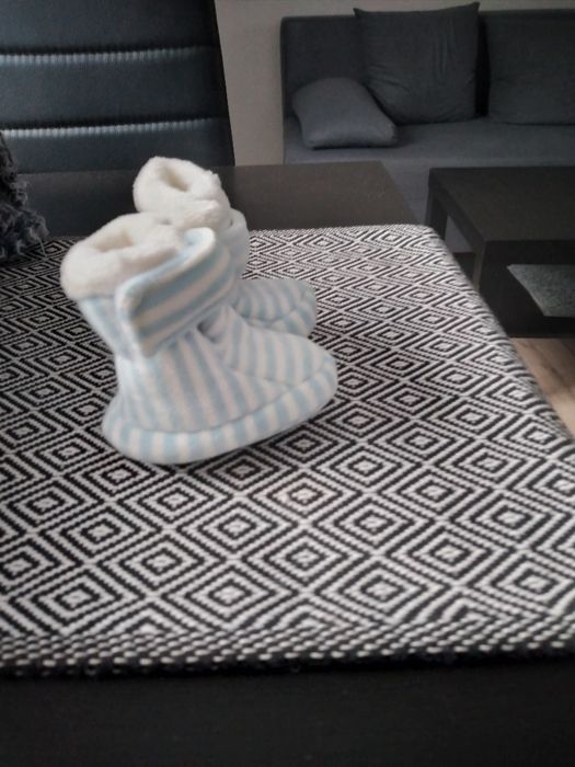 NIECHODKI buciki dla niemowląt ocieplane CIEPŁE na jesień zimę