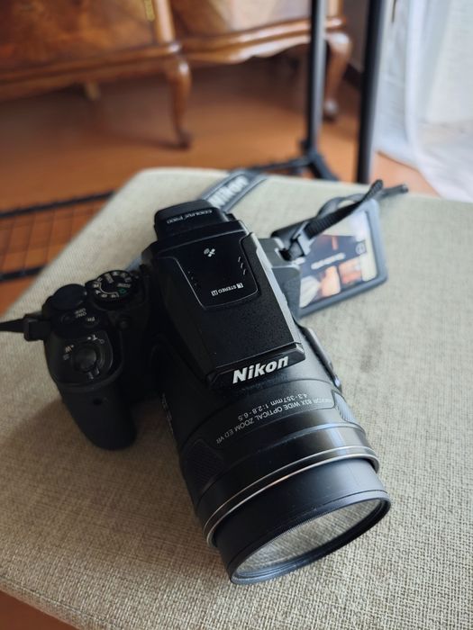 Nikon Coolpix P900 – Muito Bom Estado (Zoom 83x)
