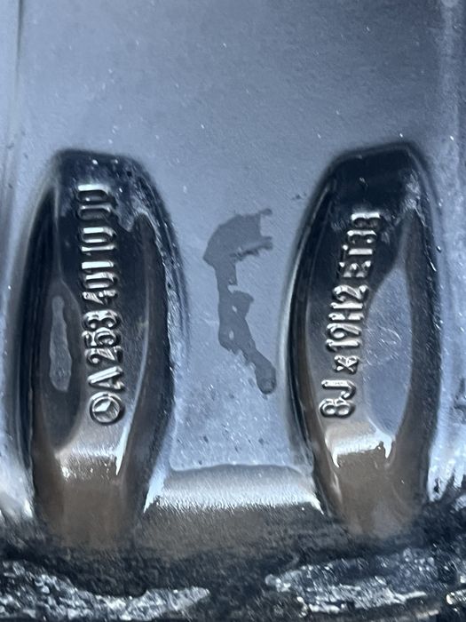 Оригінальні диски с резиною  R19 MERCEDES OEM A2534011000