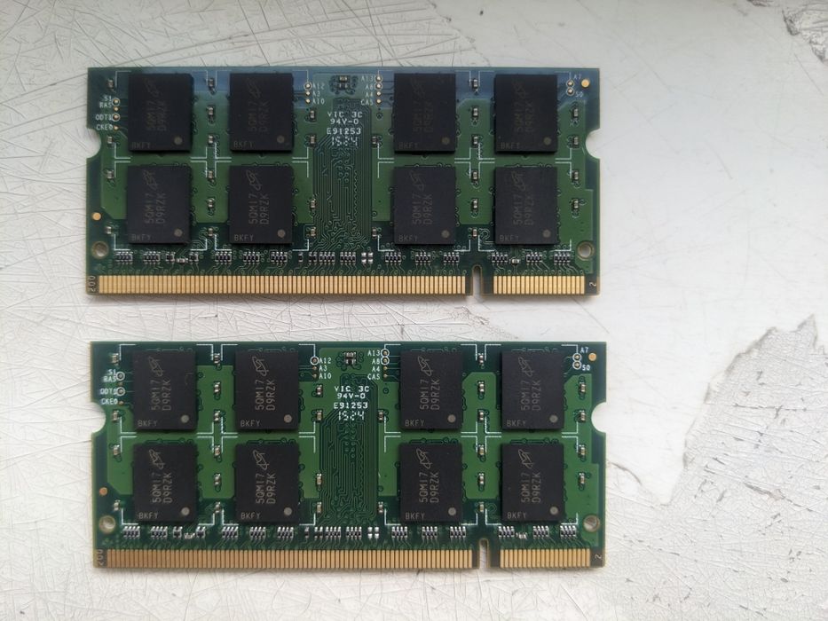 Оперативна пам"ять Macbook SODIMM DDR2 2Gbx2 800MHz PC2-6400