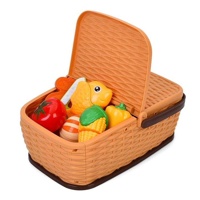 Іграшкові овочі. Набір "Продукти"