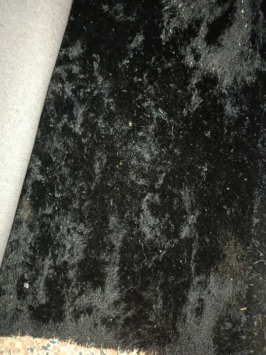 Carpete pelo preto 2,50 metros *2 metros