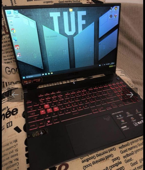 Asus TUF Gaming A15, RTX 4060, Ryzen 7, 16 GB DDR 5, 512 SSD