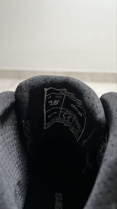 Botas para Mota Alpinestars Pretas