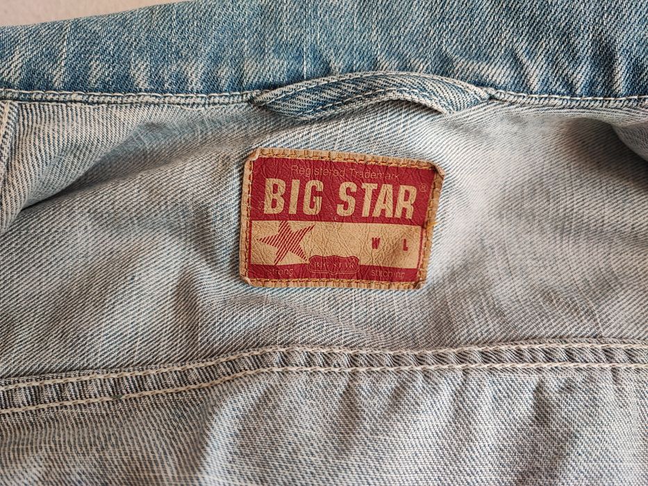 Męska Kurtka Jeansowa Big Star Authentic Nowa XL