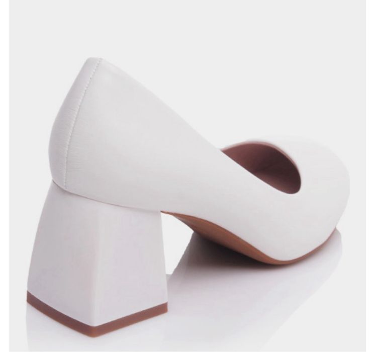 Туфлі жіночі білі весільні розмір 36