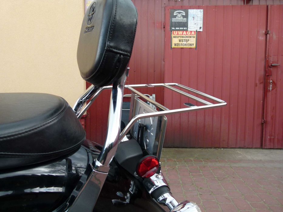 Szyba Yamaha XVS 1300 V Star Bagażnik gmole