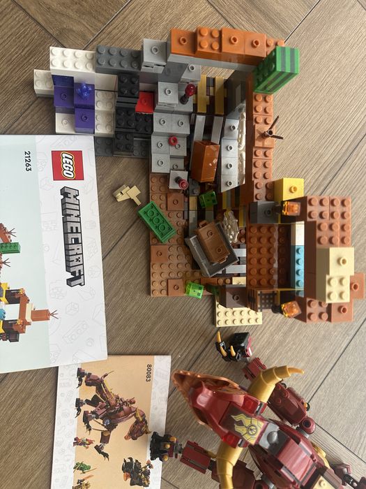 Lego mineraf дракон