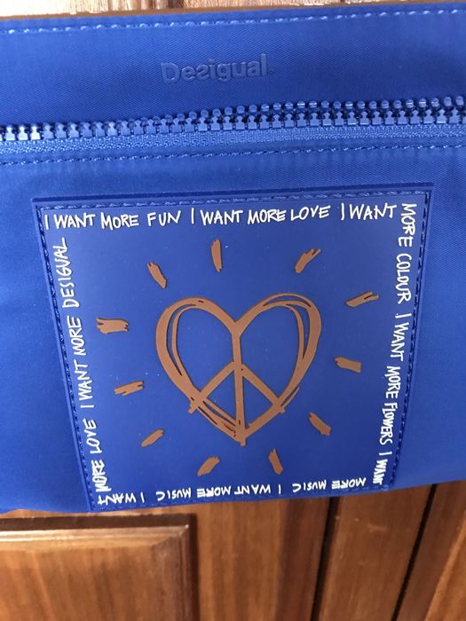 Mala Desigual azulão