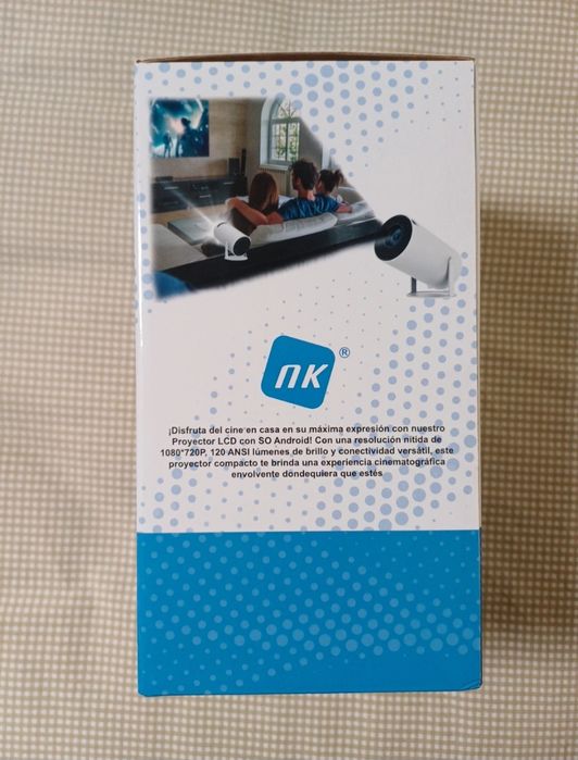 Mini Projetor Android com suporte 4k