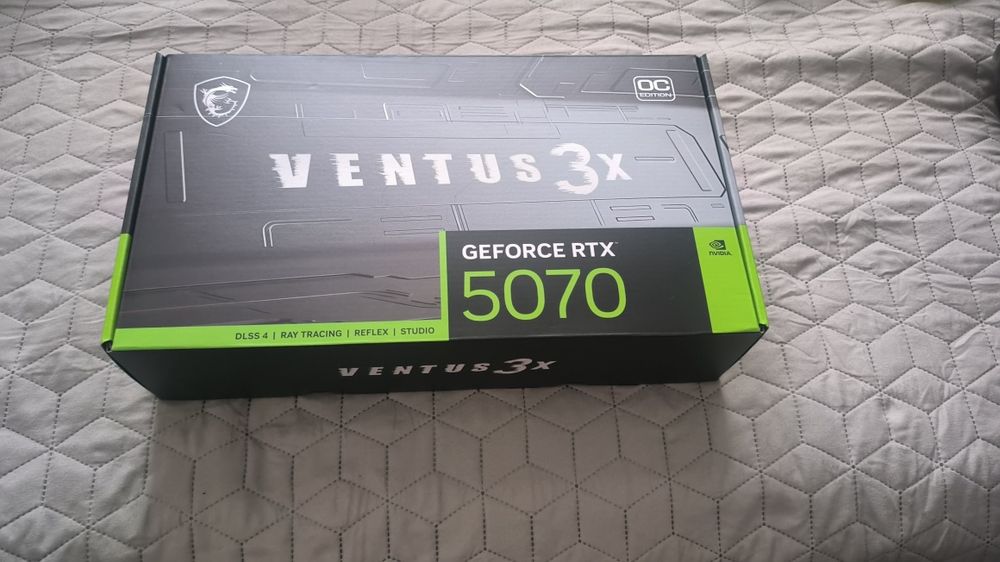 Rtx 5070 12gb msi ventus oc, ГАРАНТІЯ