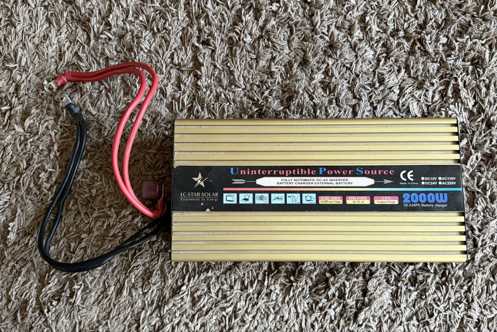 Инвертор 12В 220В 2Кв 2000В