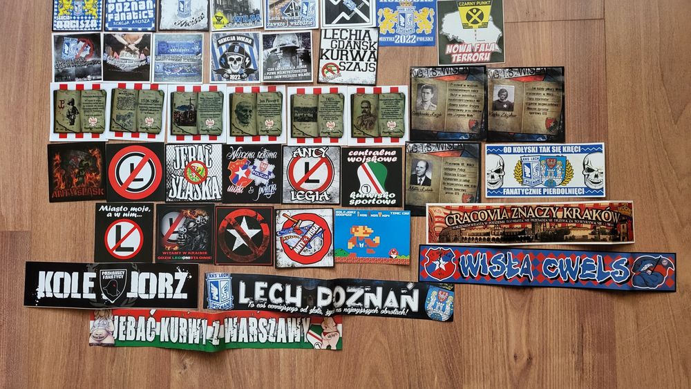 Vlepki Lech&Cracovia&Anty