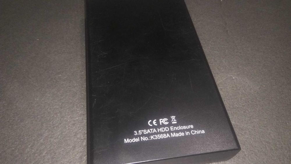 Зовнішня кишеня Maiwo для HDD 3.5/2.5" SATA-USB3.0 (K3568)