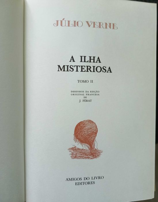 Livro - A Ilha Misteriosa vol 2 de Julio Verne