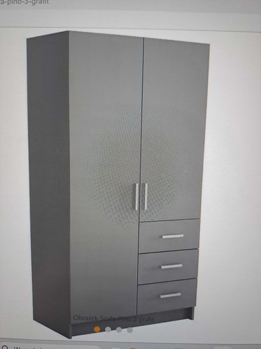 Szafa Pino 3 grafit