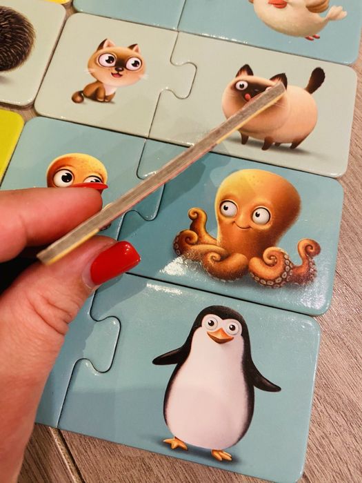 Puzzlika пазлы 1+ пазлы мама малыш пазлы кто где живёт пазлы малышам