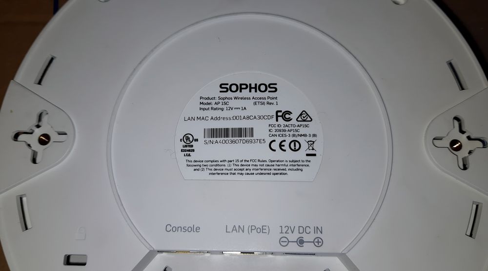 Wi fi роутер Sophos  AP15C, AP55C