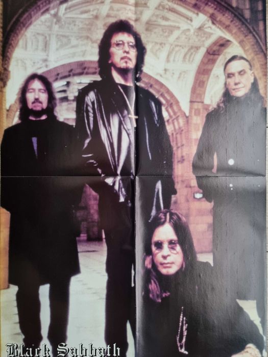 Metal Hammer 1/2001 Cradle Of Filth, Plakaty: Black Sabbath i Brujeria