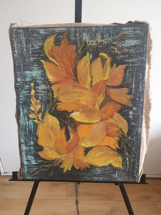 Obraz abstrakcja na płótnie