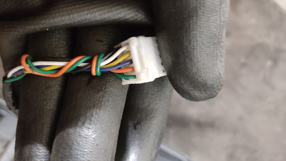 Lusterko prawe drzwi pasażera Mitsubishi Outlander II 7 pin a31
