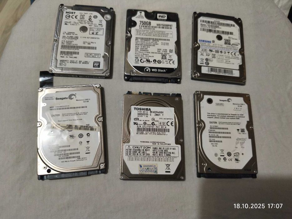 dyski hdd 2,5  i 3.5 cala