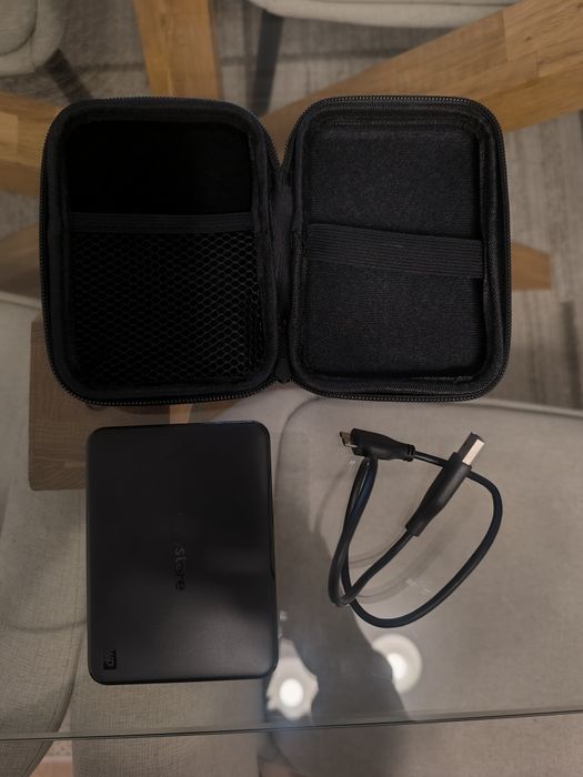Disco Rígido Externo WD easystore 5TB (como novo) + bolsa