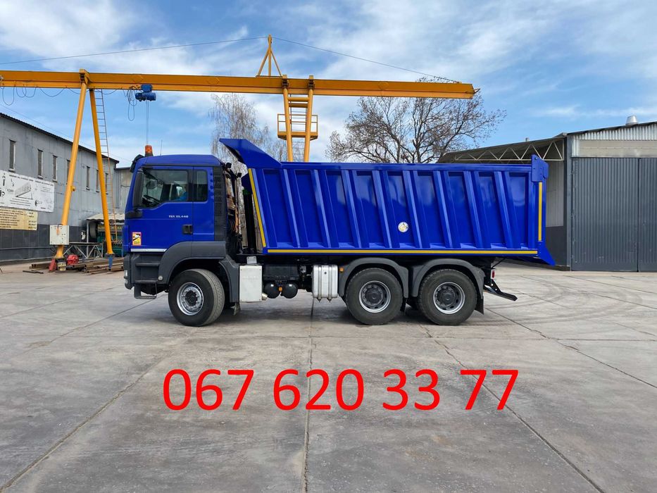 Переобладнання в самоскид. Самоскид MAN, DAF.