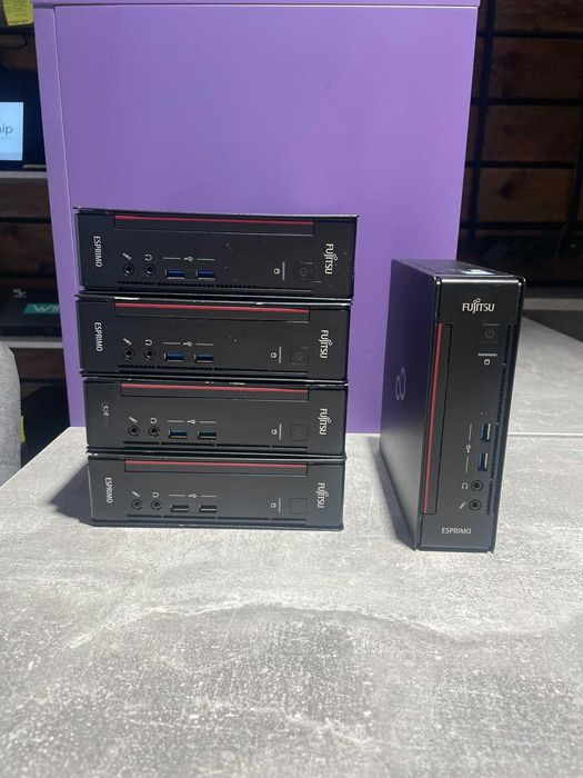 Fujitsu Esprimo Mini Q556!!! | i5-7400T | DDR4 8GB | SSD 120GB | для Роботи і Навчання, є Кількість !!!