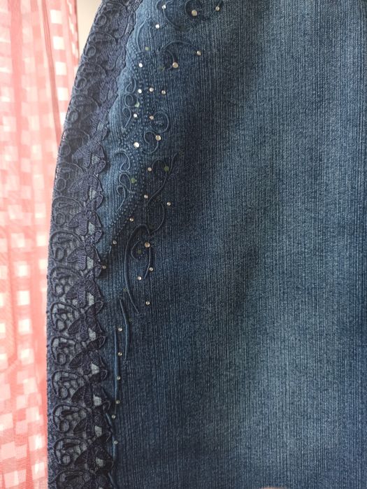 Спідниця джинсова 56 р