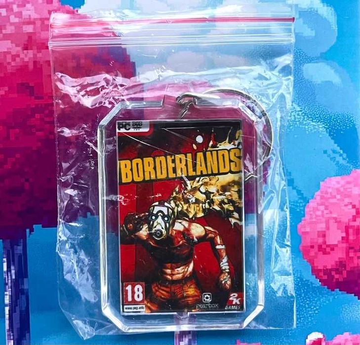 Brelok Borderlands - mini okładka gry PC