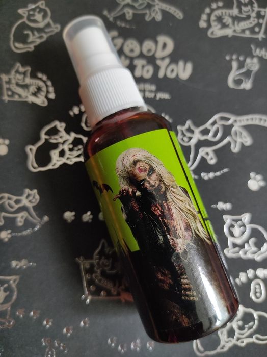 Спрей "Zombie Blood Spray" искусственной крови с маскировкой атомийзер