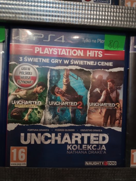PS4 Uncharted kolekcja PlayStation 4