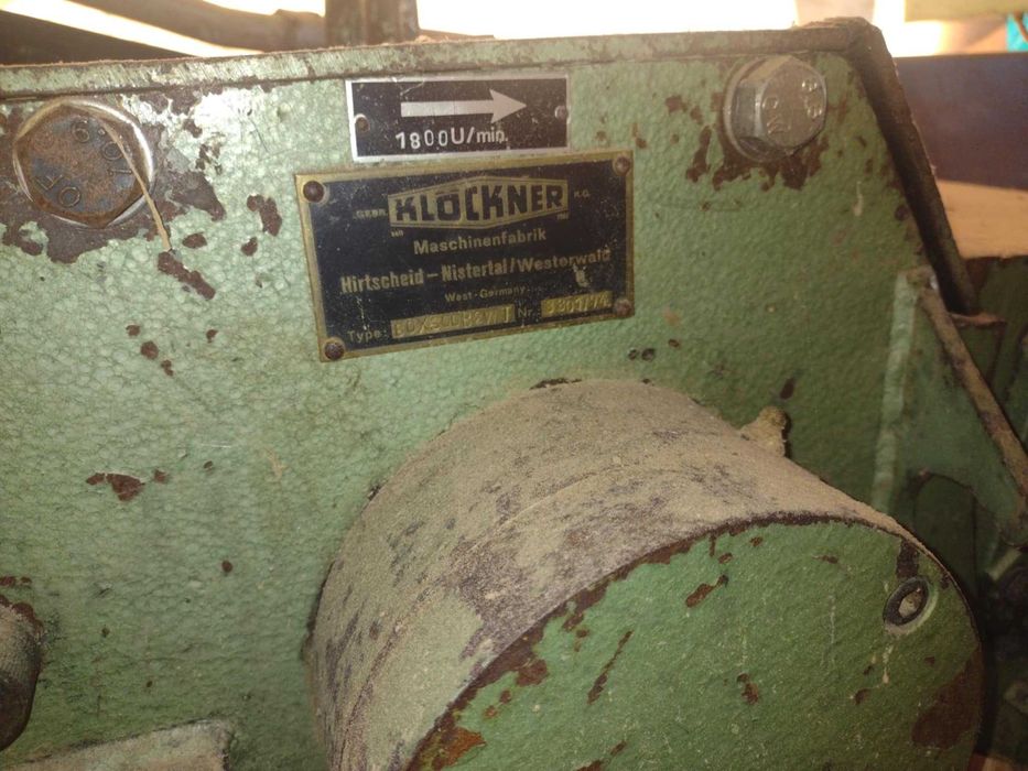 Rębak do drewna  Klockner.