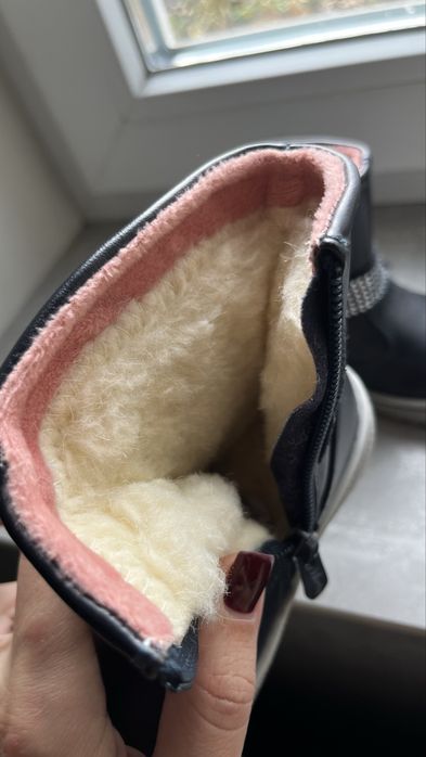 Чобітки для дівчинки 23, 25 р